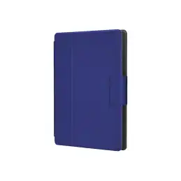 Targus Safe Fit Universal 360° Rotating - Étui à rabat pour tablette - polyuréthane - bleu - 9" - 10.5 (THZ78502GL)_1